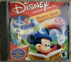 Disney’s Phonics Quest (PC CD-ROM, 2001) Benefits Video Game History Foundation - £6.04 GBP