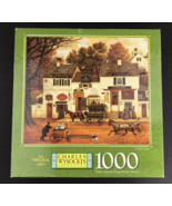 CHARLES WYSOCKI AMERICANA MB 1000 PC PUZZLE ON MAIN ST BULL BULL PIANO, ETC - €10,95 EUR
