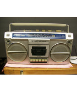 SHARP GF-4646 Vintage Boombox AM/FM Radio/Cassette SERVICED - £142.63 GBP
