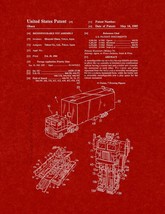 Transformers Optimus Prime Patent Print - Burgundy Red - £6.40 GBP+