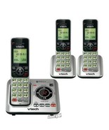 VTech Cordless Phone Base Digital Answering System 3 Cordless Handsets - $85.49
