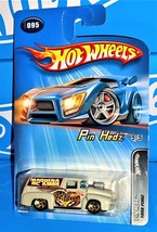 Hot Wheels 2005 Pin Hedz Series #95 1956 Ford Panel Truck Flat Beige w/ 5SPs - £3.15 GBP