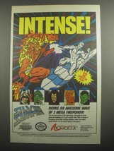 1991 Arcadia Silver Surfer NES Game Ad - Intense! - £14.74 GBP