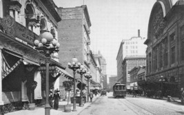 Postcard RPPC O&#39;Farrell Street 1915 San Francisco CA Trolly Car Ladies DB A36 - £16.67 GBP