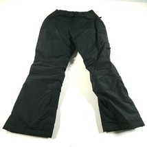 Lands End Snow Pants Boys 12 Black Thick Water Repellent Bags-
show orig... - $23.20