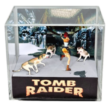 Tomb Raider - 3D Cube Handmade Diorama - Video Games - Shadowbox - $69.19