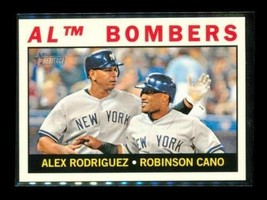 2013 Topps Heritage Al Bombers Baseball Trading Card #331 Rodriguez Cano Yankees - £7.82 GBP