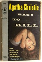 EASY TO KILL by Agatha Chriistie (1957) Pocket Books pb - $9.89