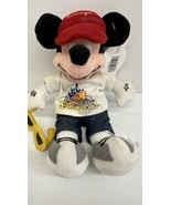VINTAGE DISNEYLAND RESORT MICKEY MOUSE 9.5&quot; Mini Bean Bag Plush with TAGS - £11.57 GBP