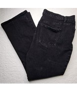 Gloria Vanderbilt Amanda Straight Leg Boot Cut Womens Size 18W Black Den... - $325.79 MXN