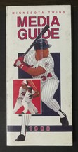 Minnesota Twins 1990 MLB Baseball Media Guide Kirby Puckett - $6.64