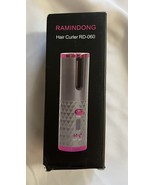 RAMINDONG Hair Curler RD-060A- Cordless, Power 34 W- Ceramic Coated Chamber - $34.21 CAD