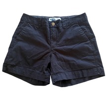 Old Navy Everyday Mid-Rise Black Shorts Size 8 Womens Chino - $189.39 MXN