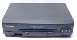 Panasonic PV-V4521 4-Head Hi-Fi Stereo Omnivision VHS Blue Line No Remot... - $43.25