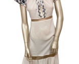 FOR LOVE &amp; LEMONS Mujeres Vestido Midi Floral Beige Talla S - $103.31