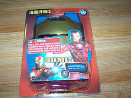 Boys Size Small 4-6 Iron Man 2 Costume &amp; Mask Halloween Dress Up Disguise New - £18.80 GBP