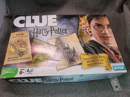 Harry Potter Clue Board Game Hogwarts Moving Game Board Complete EUC - £18.22 GBP