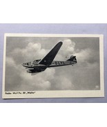 Rare Original WW2 GERMAN LUFTWAFFE  “FOCKE -WULF FW 58 Airplane Photo po... - $49.47