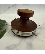 Vintage Spinning Tie Belt Hook Wood Metal Maid Of Honor MCM Wall Mounted - $527.58 MXN