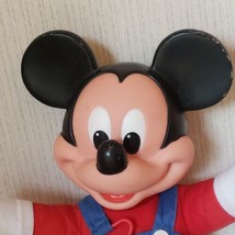 Disney Learn To Dress Me Plush Rubber Face  Mickey Mouse Doll 15&quot; Vintag... - £9.86 GBP