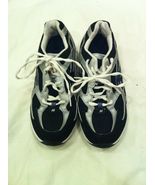 NEW BALANCE 718 silver and navy blue RUNNING sneakers SHOES WOMENS 5 1/2 - $66.72 CAD