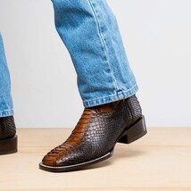 Marco Di Milano Genuine Snake Skin Cowboy Boot Missouri Lisboa image 7