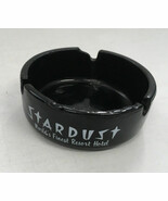 Stardust hotel casino Las Vegas black with white graphic vintage  ashtray - $19.75