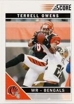 Terrell Owens 2011 Score # 65 Glossy Parallel - £1.24 GBP