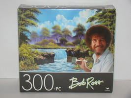 Cardinal - Bob Ross &quot;Misty Waterfall&quot; 300-Piece Puzzle (New) - £14.12 GBP