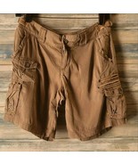 $188 ~ Da-Nang SOLDOUT! KHAKI VINTAGE SURPLUS ZIPPERED POCKET SHORTS - XS - $89.00