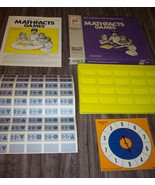 Vintage 1970 Milton Bradley MATHFACTS GAMES Level 2 Math Game COMPLETE NEW - $27.08 CAD