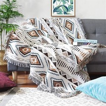 Lqprom Southwest Throw Blankets Aztec Southwest Throws Cover for Couch C... - £31.59 GBP