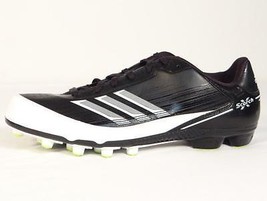 Adidas Scorch X Field Turf Football Cleats Black &amp; White Mens NWT - £79.00 GBP