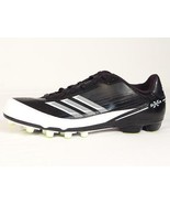 Adidas Scorch X Field Turf Football Cleats Black &amp; White Mens NWT - £79.69 GBP