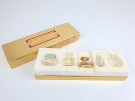 VTG Estee Lauder Small Wonders Empty Perfume Set - 5 Mini Bottles in Orig Box - £31.14 GBP