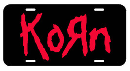 Korn ~ License Plate/Tag ~ car/truck Limp Bizkit Deftones Slipknot Stone... - £13.60 GBP