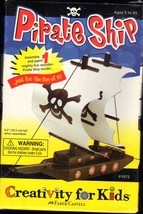Make Your Own Pirate Ship - Craft Kits by Creativity For Kids  - $7.00