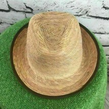 Boys Girls Unisex One Sz Hat Classic Straw Fedora Country Sun Cap - £11.81 GBP