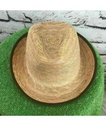 Boys Girls Unisex One Sz Hat Classic Straw Fedora Country Sun Cap - £11.67 GBP