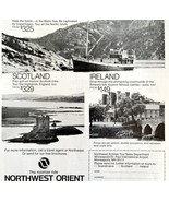 Northwest Orient Air Lines 1979 Advertisement Aviation Scandinavia Europ... - $34.45 CAD