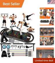 Push Up Board Fitness, Portable Foldable 20 in 1 Push Up Bar at Home Gym... - $107.57