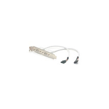 Startech USBPLATE 2 PORT USB A SLOT PLATE ADAPTER - $37.26