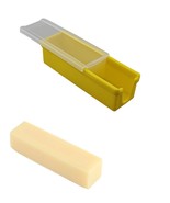Silicone Butter Keeper with Built-in Slicing Blade &amp; Microwave Safe Lid ... - $11.53 CAD