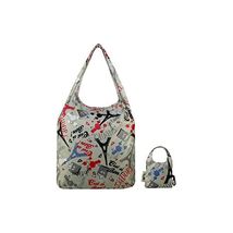 Re-Uz Trendy Folding Reusable Waterproof Carrier Shopper Supermarket Gym... - $32.00