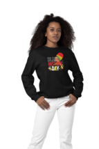 Black History Day Womens Crewneck Sweater - £19.74 GBP
