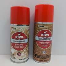 Kiwi Suede Nubuck Cleaner &amp; Waterproofer Kit 2x 4.25oz Shoes Boots Gear ... - $396.10 MXN