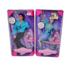 Vintage 1997 Olympic Skater Barbie Ken Doll In Original Box New # 18501 + 18502 - £44.09 GBP