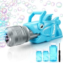 Shark Bubble Guns For Kids Ages 4-8, Kids Bubble Machine Gun For Toddler... - £30.54 GBP