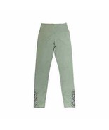 Aerie Leggings Size Small Green Cotton Stretch Blend Womens Athleisure 2... - £13.35 GBP