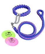 Mountain Climbing Rope Dog Leash &amp; Frisbees, Fr.6 ft - M &amp; L Dogs - £4.09 GBP